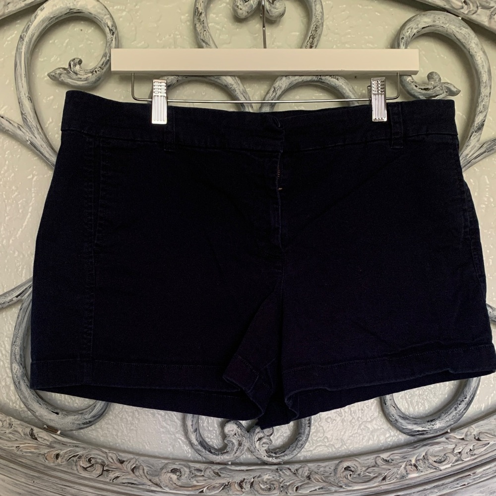 J. Crew Women's Dark Blue Jean Shorts